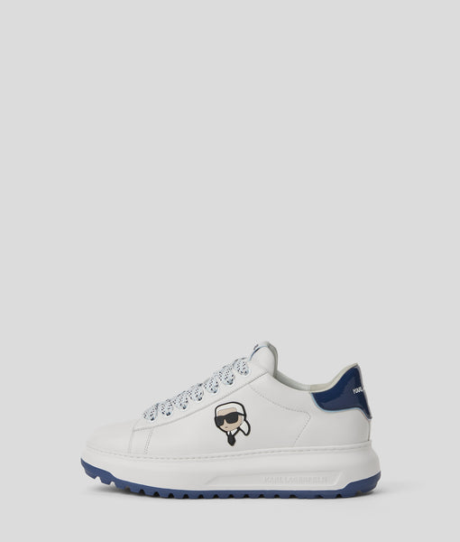 IKON NFT KAPRI LUG SNEAKERS | White/Blue | Men | KARL LAGERFELD