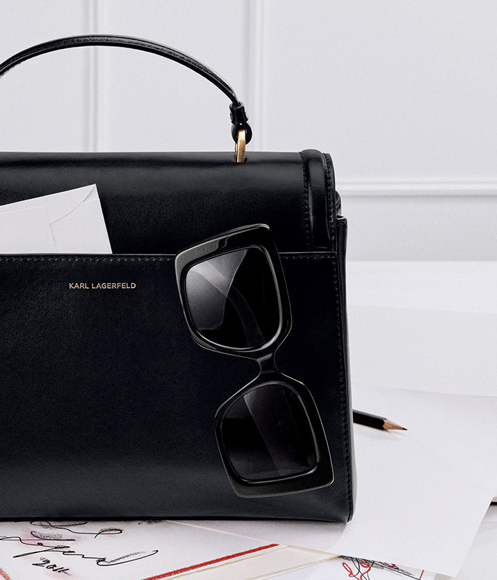 【美品】Karl Lagerfeld カールラガーフェルド ショルダーバッグ カール・ラガーフェルド KARL LAGERFELD KARL LAGERFELD カール