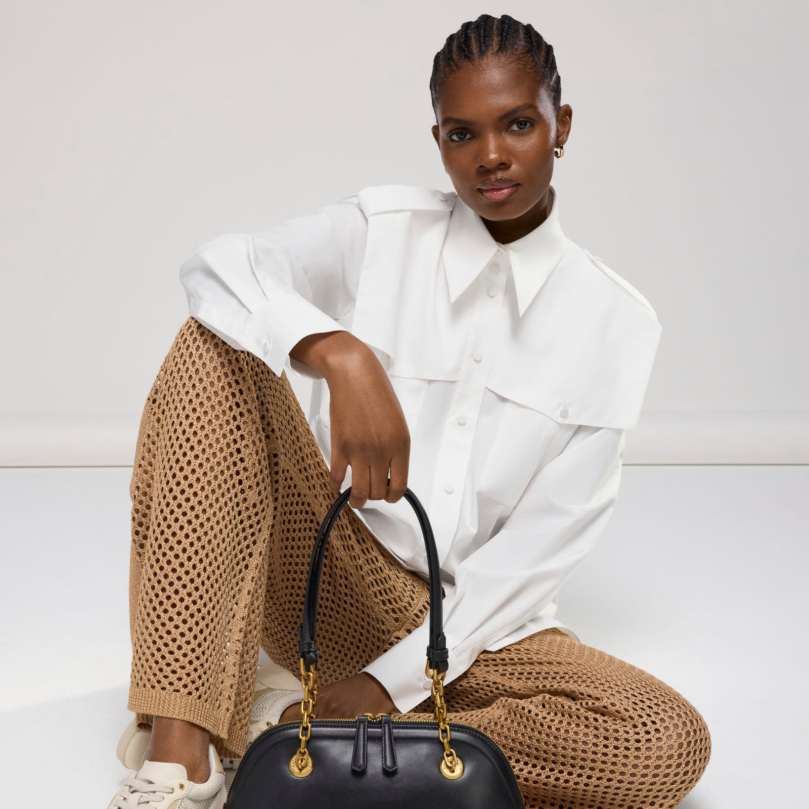 K/Autograph padlock trunk bag | Dark Friar Brown | Women | KARL