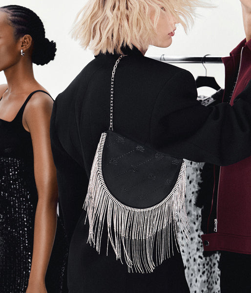 Karl Lagerfeld Jeans – Maglione Donna A Collo Alto In Maglia, Vestibilità Regolare, Colore Bay, Morbida Viscosa, Capo Modaiolo Per Street Style